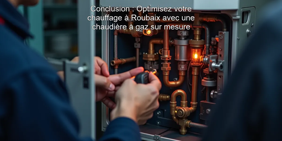 Conclusion : Optimisez votre chauffage à Roubaix avec une chaudière à gaz sur mesure