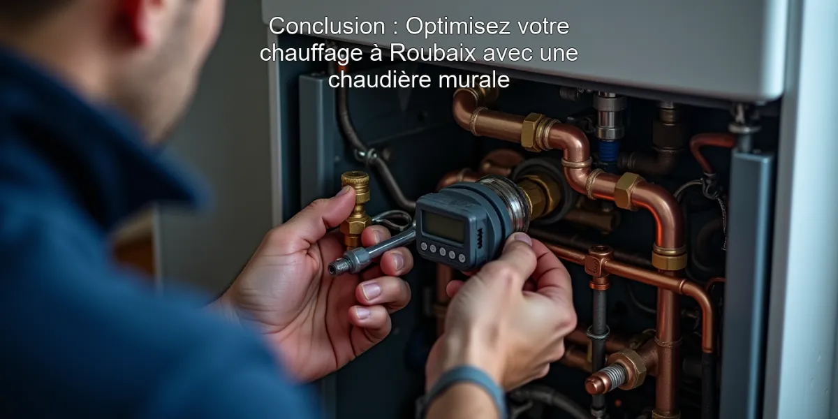 Conclusion : Optimisez votre chauffage à Roubaix avec une chaudière murale