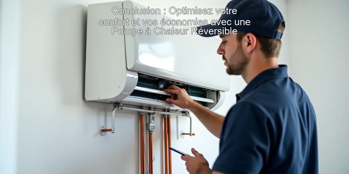 Conclusion : Optimisez votre confort et vos économies avec une Pompe à Chaleur Réversible