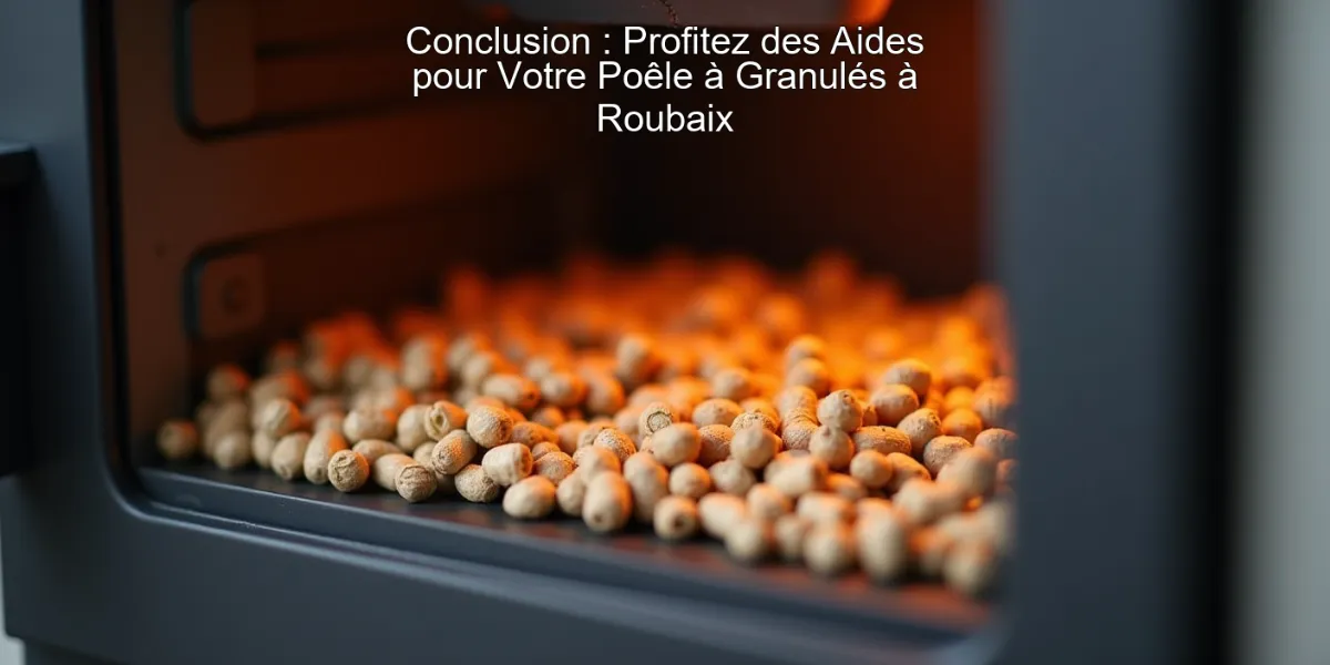 Conclusion : Profitez des Aides pour Votre Poêle à Granulés à Roubaix
