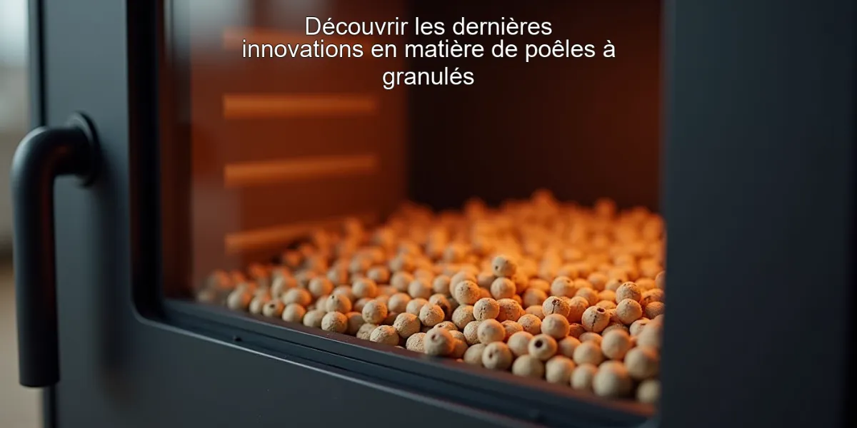 Découvrir les dernières innovations en matière de poêles à granulés