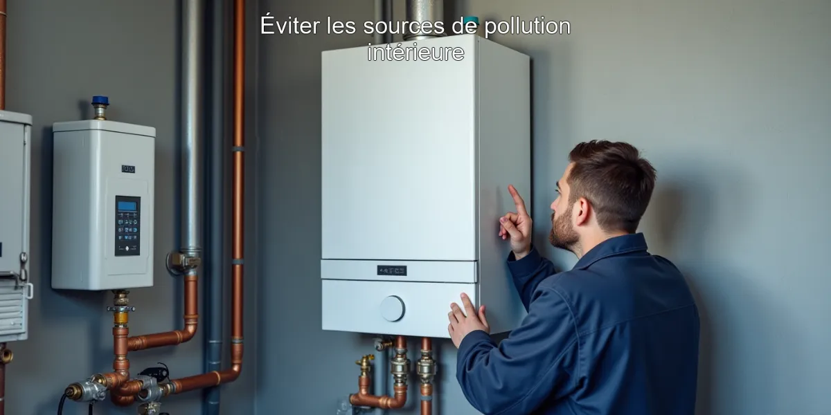 Éviter les sources de pollution intérieure