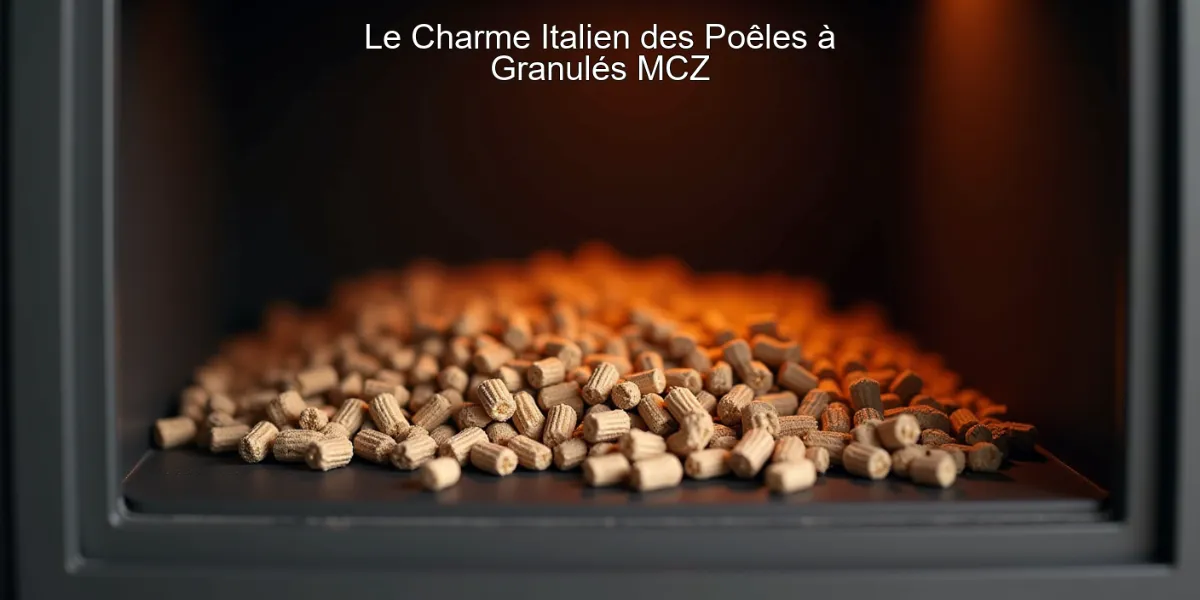 Le Charme Italien des Poêles à Granulés MCZ