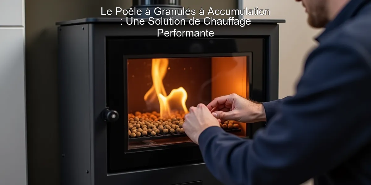 Le Poêle à Granulés à Accumulation : Une Solution de Chauffage Performante