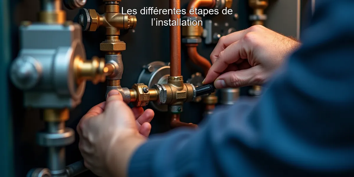 Les différentes étapes de l’installation