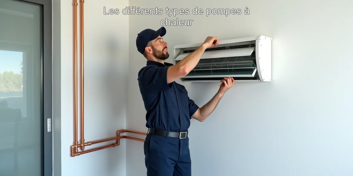 Les différents types de pompes à chaleur