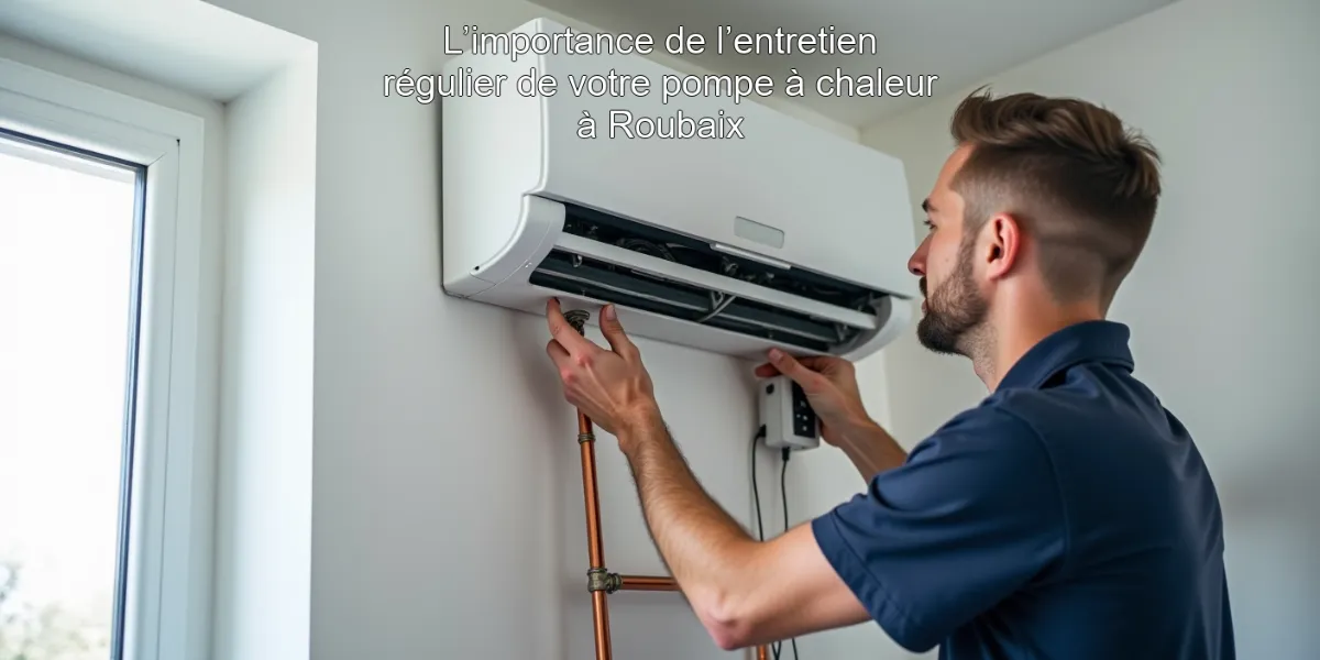 L’importance de l’entretien régulier de votre pompe à chaleur à Roubaix