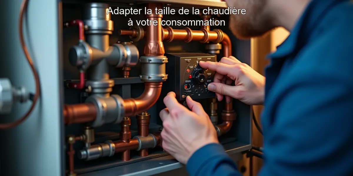Adapter la taille de la chaudière à votre consommation