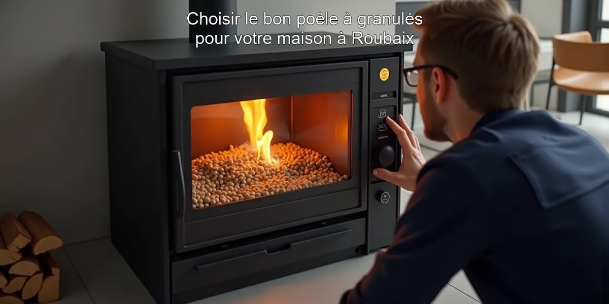 Choisir le bon poêle à granulés pour votre maison à Roubaix
