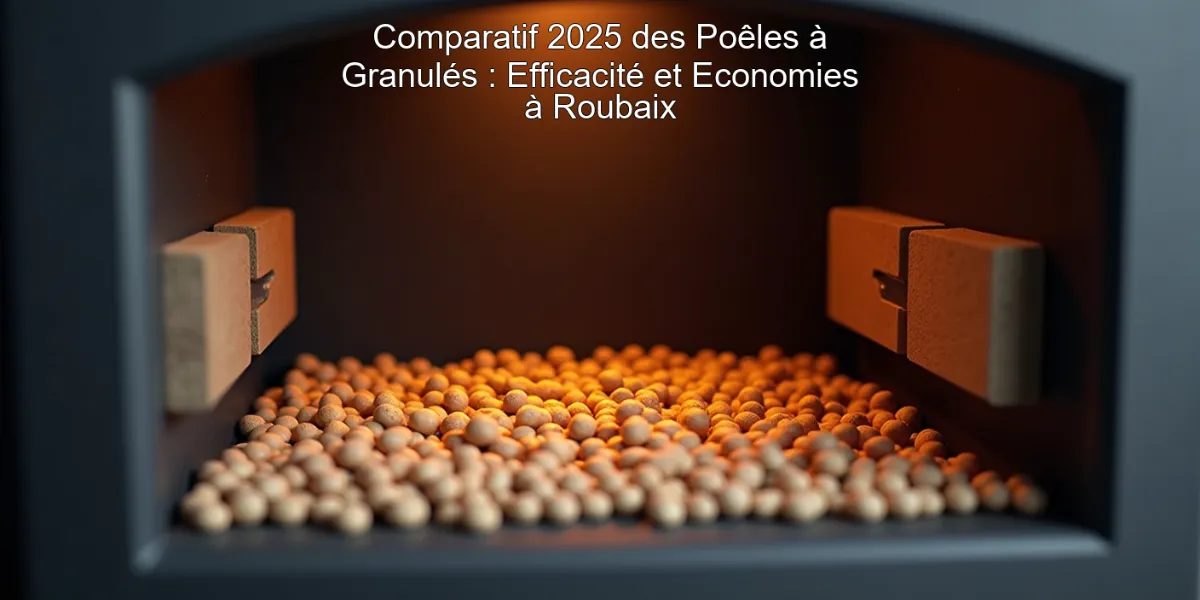 Comparatif 2025 des Poêles à Granulés : Efficacité et Economies à Roubaix