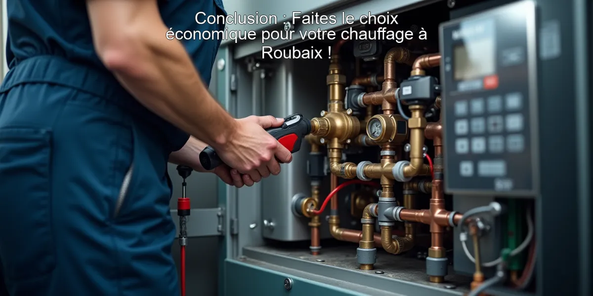 Conclusion : Faites le choix économique pour votre chauffage à Roubaix !