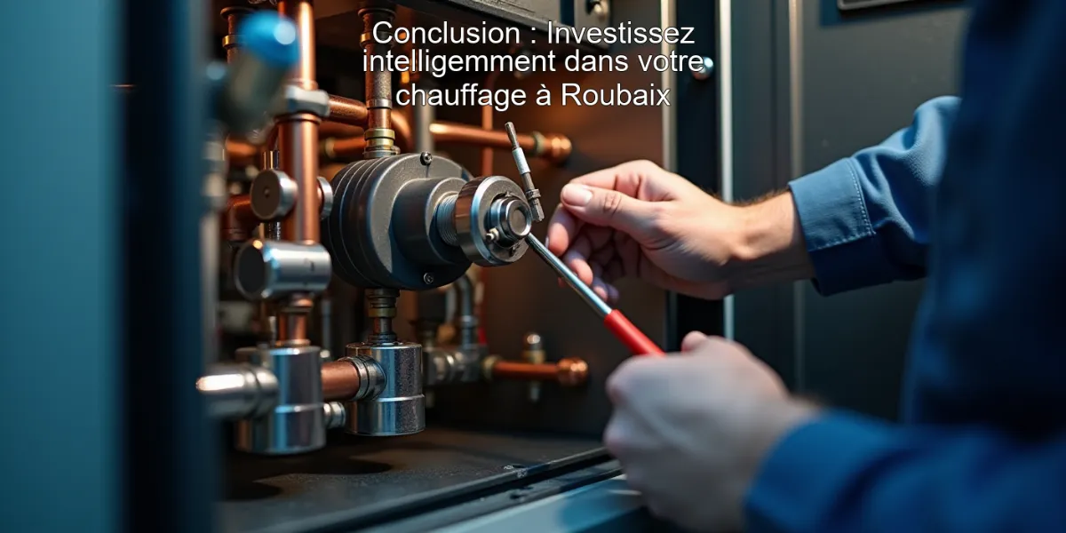 Conclusion : Investissez intelligemment dans votre chauffage à Roubaix