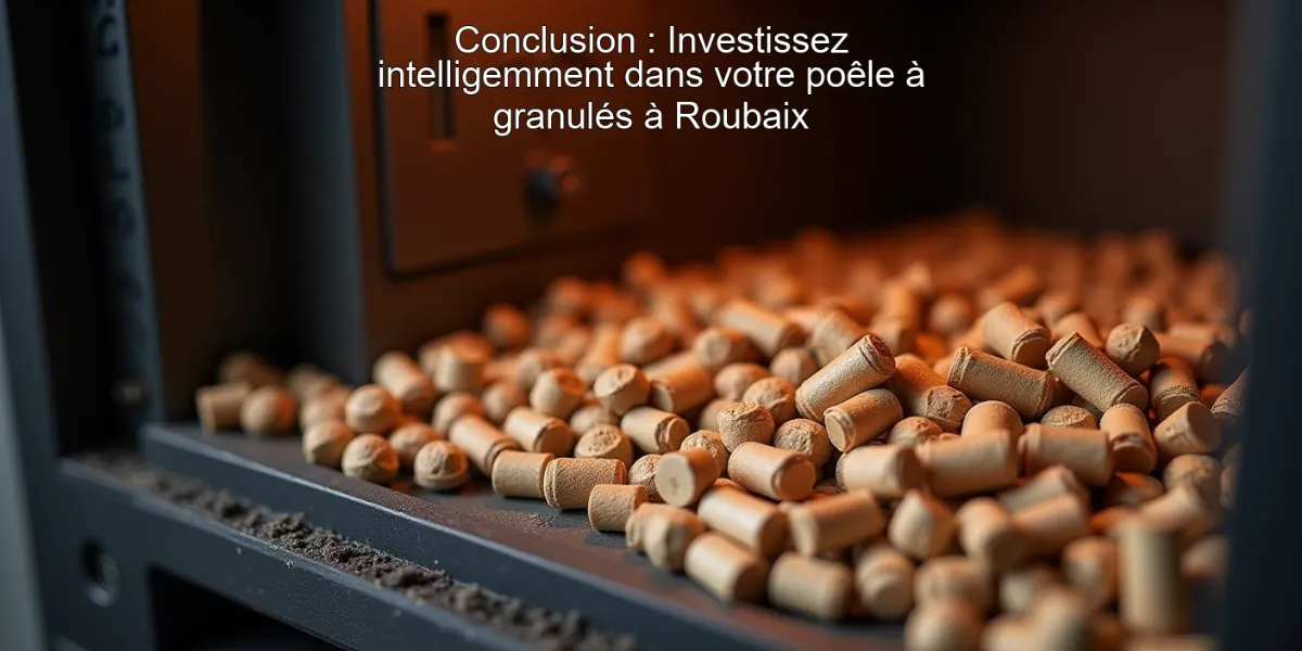 Conclusion : Investissez intelligemment dans votre poêle à granulés à Roubaix