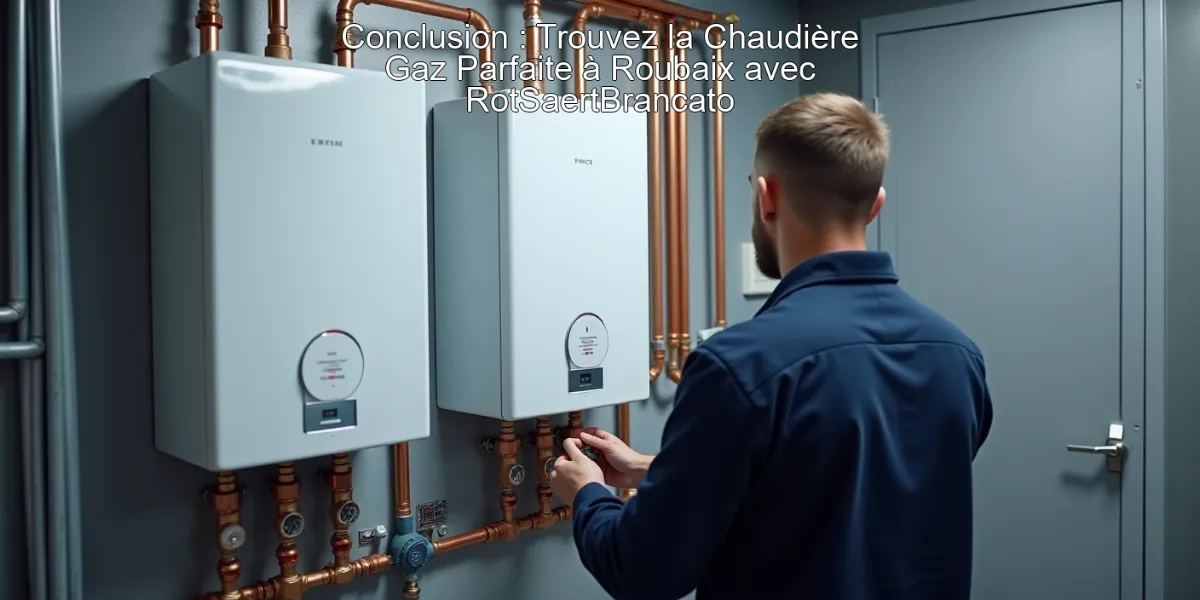 Conclusion : Trouvez la Chaudière Gaz Parfaite à Roubaix avec RotSaertBrancato