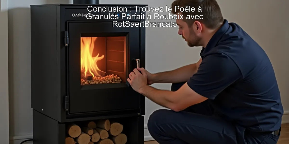 Conclusion : Trouvez le Poêle à Granulés Parfait à Roubaix avec RotSaertBrancato