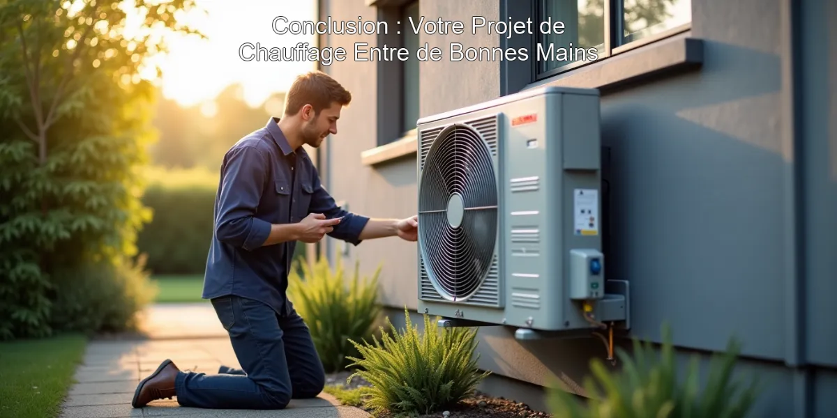 Conclusion : Votre Projet de Chauffage Entre de Bonnes Mains