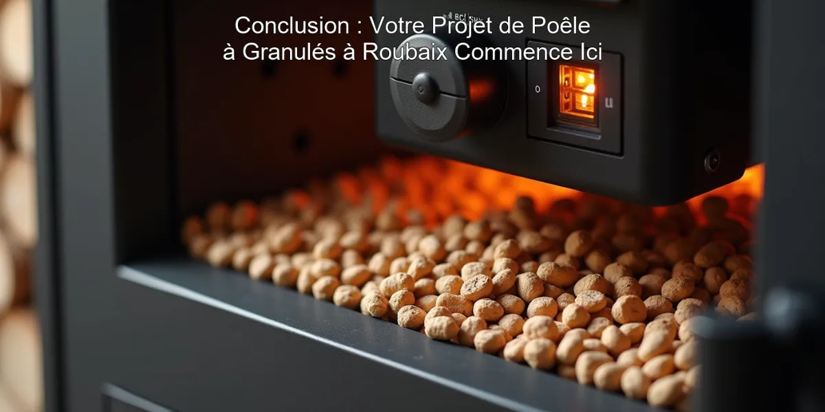 Conclusion : Votre Projet de Poêle à Granulés à Roubaix Commence Ici