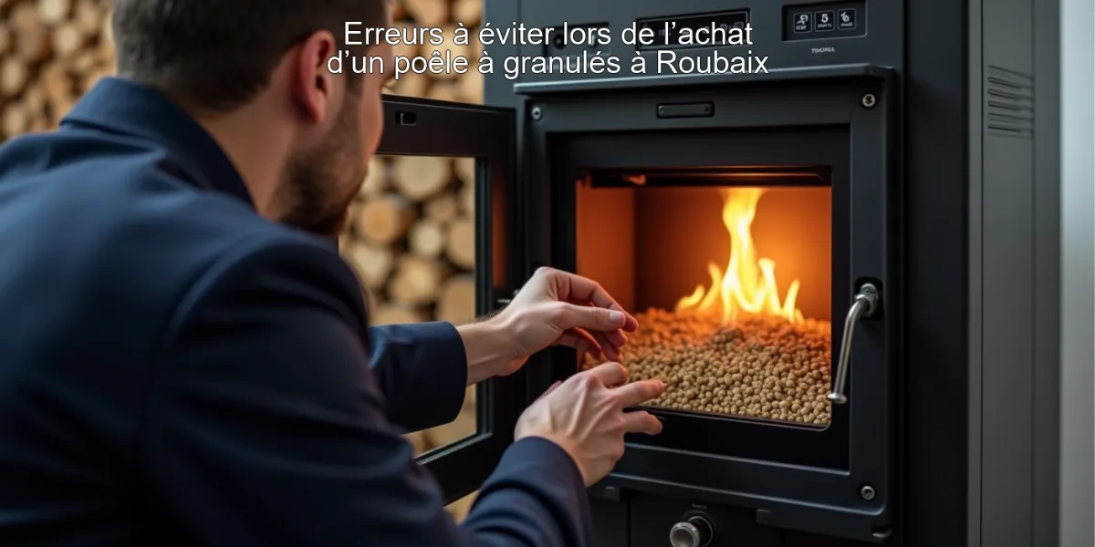 Erreurs à éviter lors de l’achat d’un poêle à granulés à Roubaix