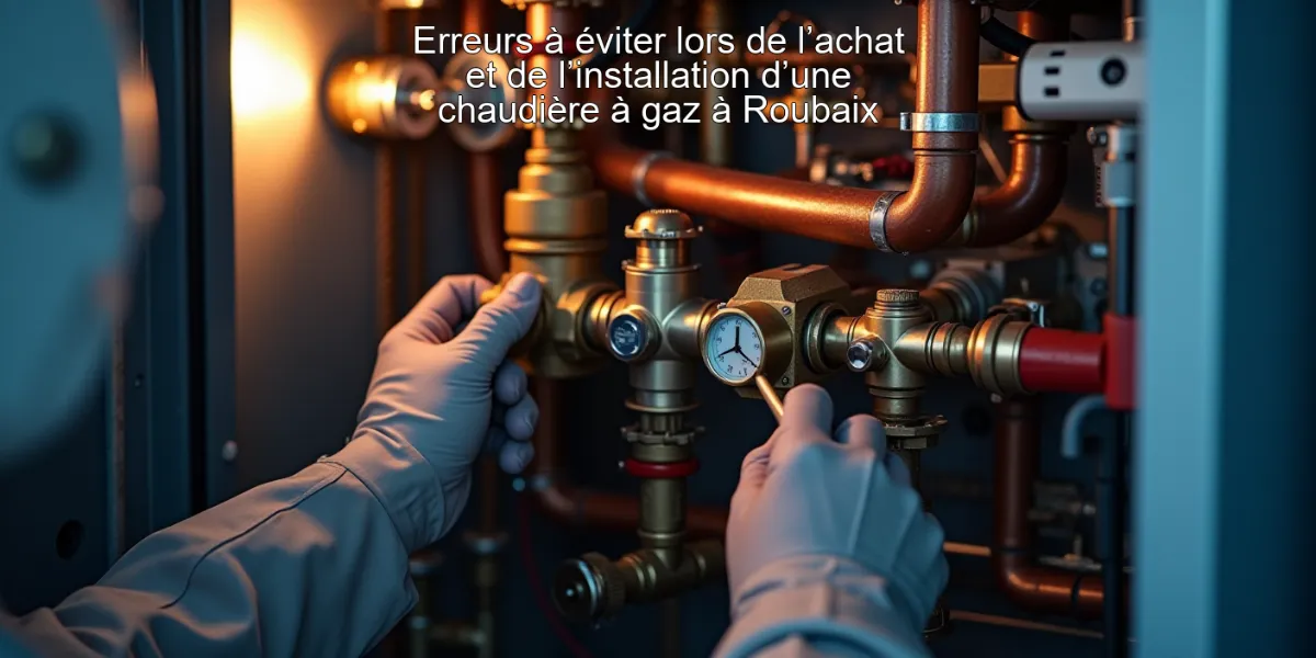Erreurs à éviter lors de l’achat et de l’installation d’une chaudière à gaz à Roubaix