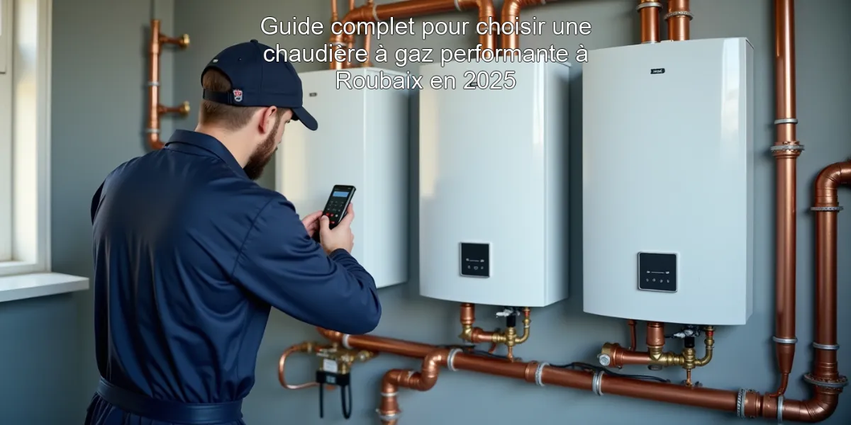 Guide complet pour choisir une chaudière à gaz performante à Roubaix en 2025