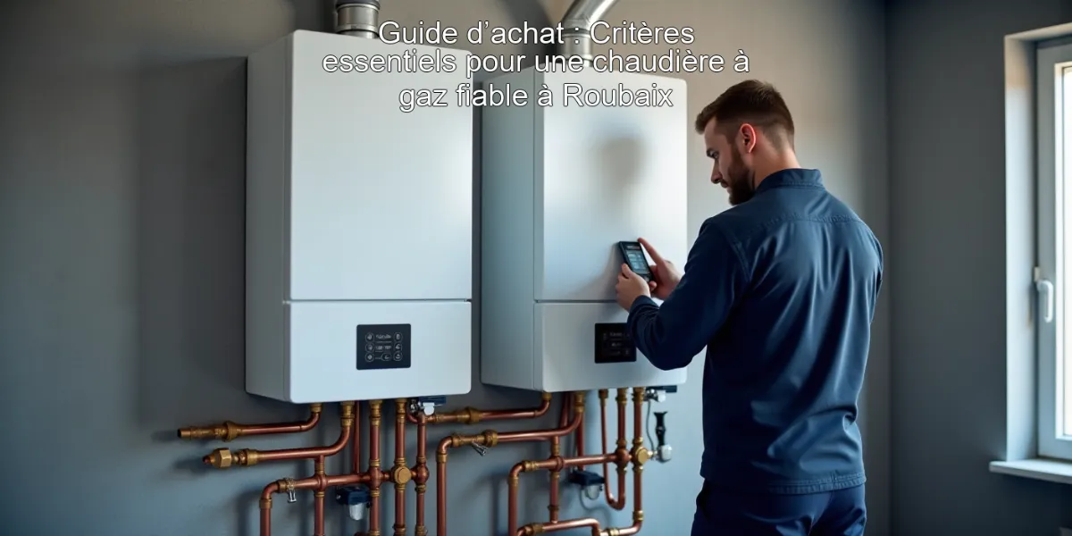Guide d’achat : Critères essentiels pour une chaudière à gaz fiable à Roubaix