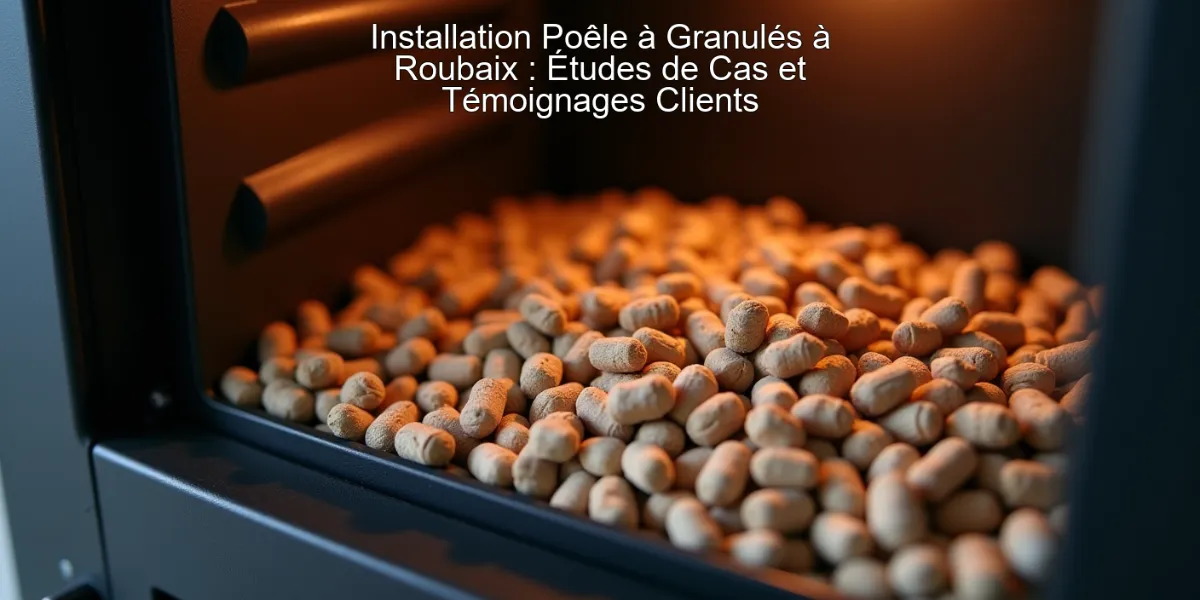 Installation Poêle à Granulés à Roubaix : Études de Cas et Témoignages Clients