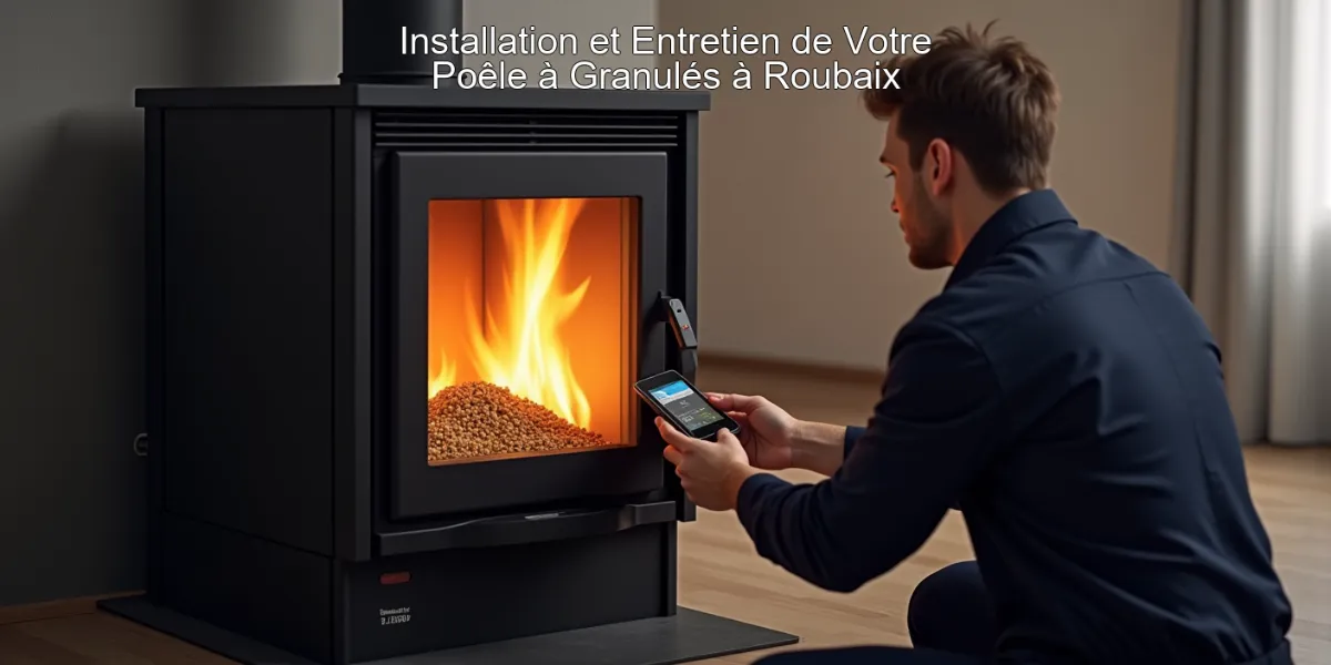 Installation et Entretien de Votre Poêle à Granulés à Roubaix
