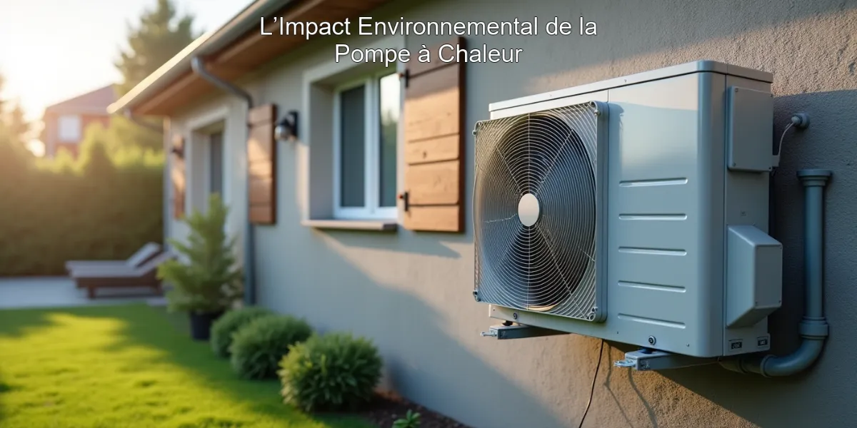 L’Impact Environnemental de la Pompe à Chaleur