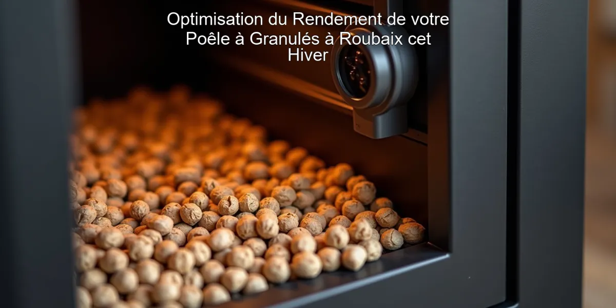 Optimisation du Rendement de votre Poêle à Granulés à Roubaix cet Hiver