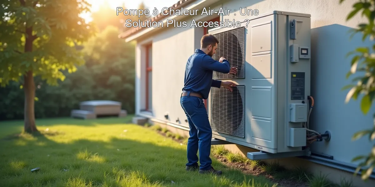 Pompe à Chaleur Air-Air : Une Solution Plus Accessible ?