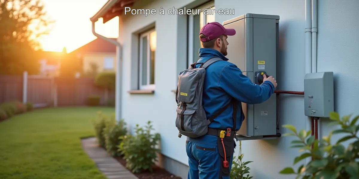 Pompe à chaleur air-eau