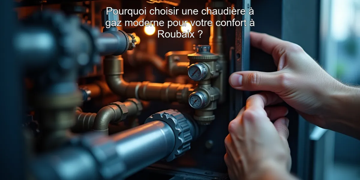 Pourquoi choisir une chaudière à gaz moderne pour votre confort à Roubaix ?