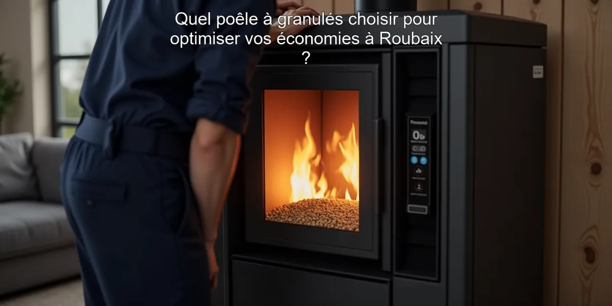 Quel poêle à granulés choisir pour optimiser vos économies à Roubaix ?