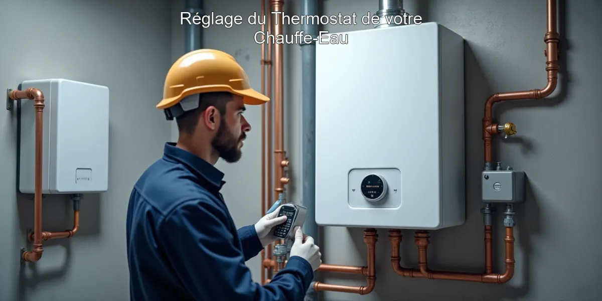 Réglage du Thermostat de votre Chauffe-Eau