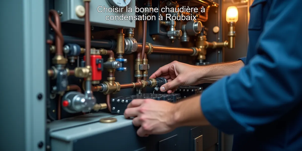 Choisir la bonne chaudière à condensation à Roubaix