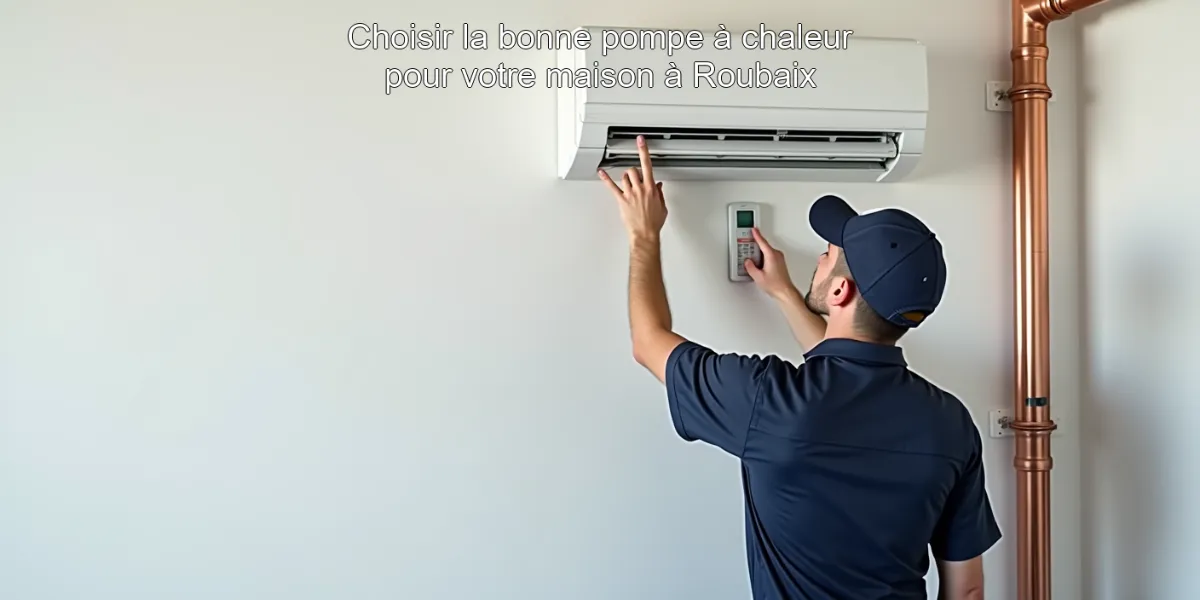 Choisir la bonne pompe à chaleur pour votre maison à Roubaix