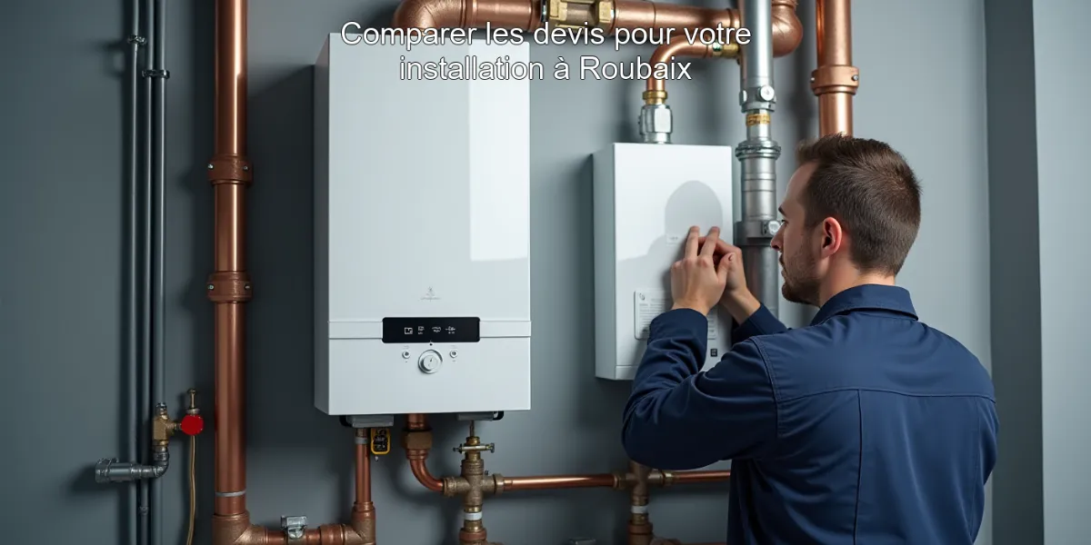 Comparer les devis pour votre installation à Roubaix