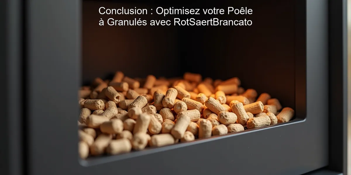 Conclusion : Optimisez votre Poêle à Granulés avec RotSaertBrancato