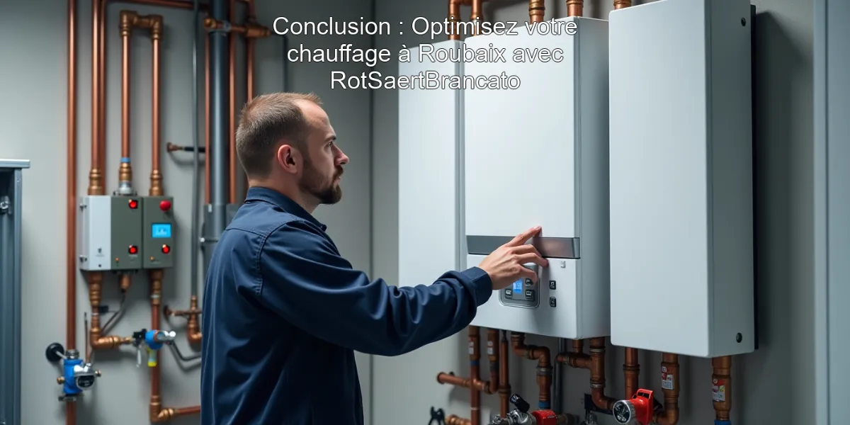Conclusion : Optimisez votre chauffage à Roubaix avec RotSaertBrancato