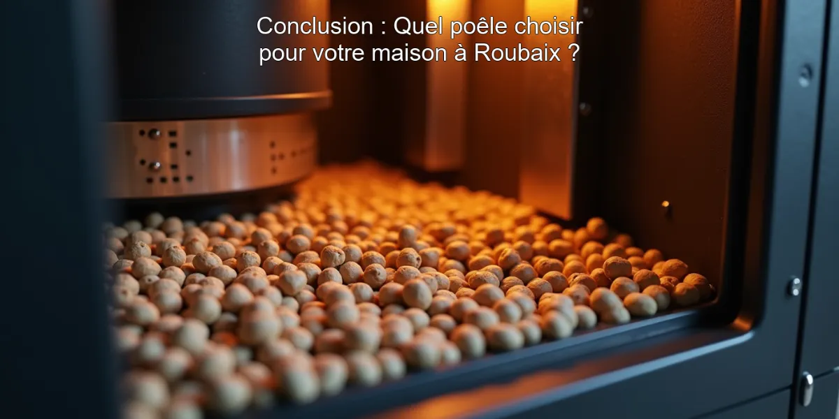 Conclusion : Quel poêle choisir pour votre maison à Roubaix ?