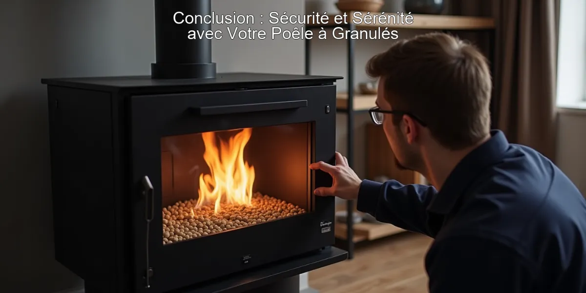 Conclusion : Sécurité et Sérénité avec Votre Poêle à Granulés