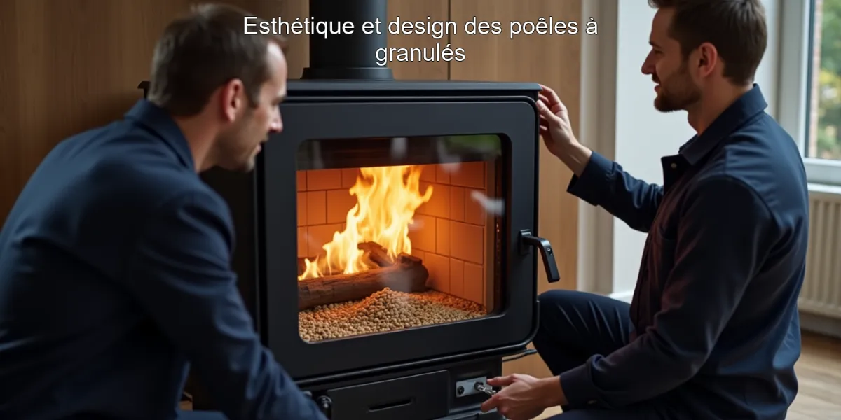 Esthétique et design des poêles à granulés