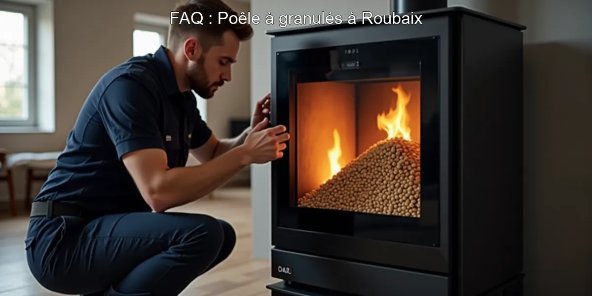 FAQ : Poêle à granulés à Roubaix