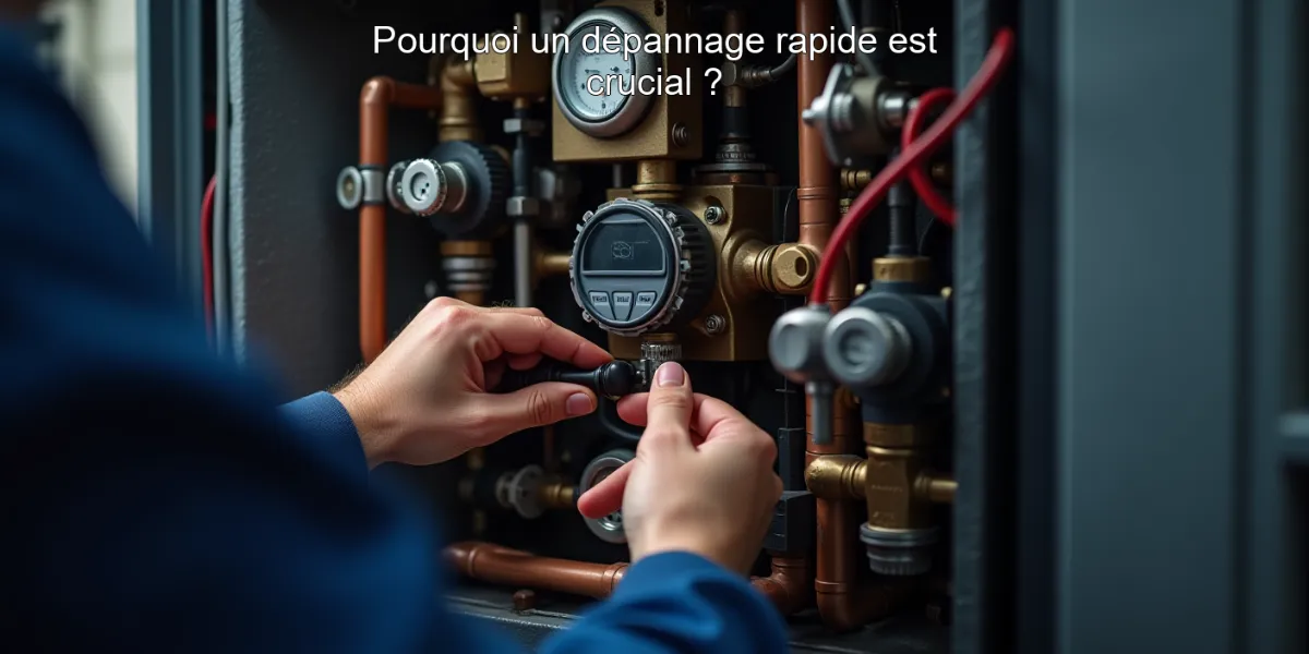 Pourquoi un dépannage rapide est crucial ?