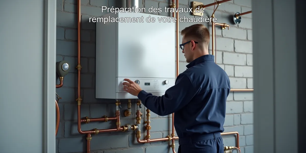 Préparation des travaux de remplacement de votre chaudière