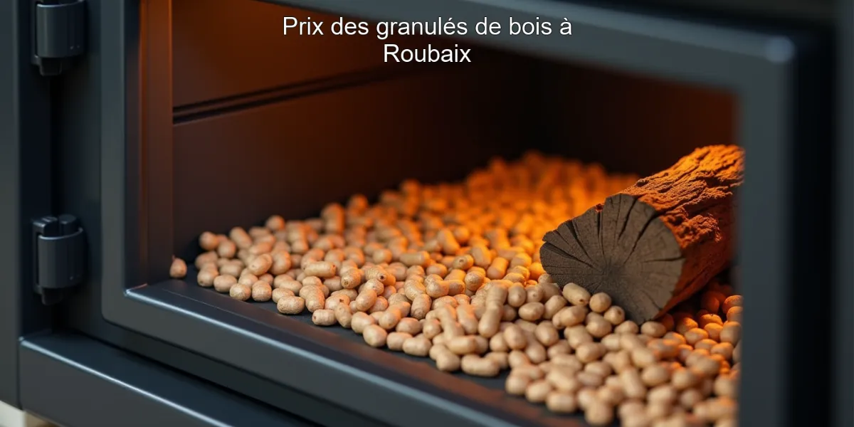 Prix des granulés de bois à Roubaix