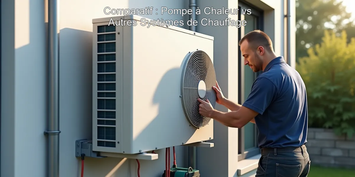 Comparatif : Pompe à Chaleur vs Autres Systèmes de Chauffage