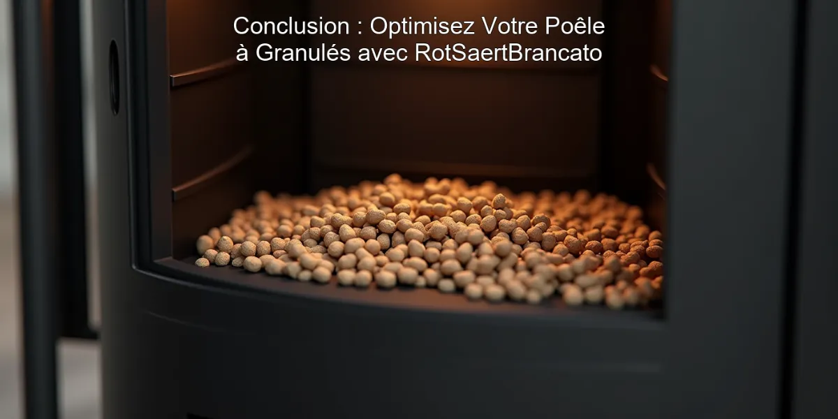 Conclusion : Optimisez Votre Poêle à Granulés avec RotSaertBrancato