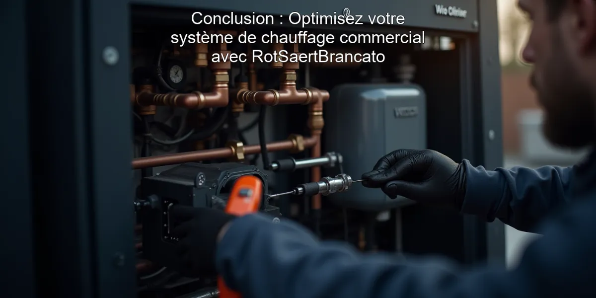Conclusion : Optimisez votre système de chauffage commercial avec RotSaertBrancato