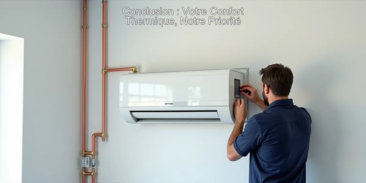 Conclusion : Votre Confort Thermique, Notre Priorité